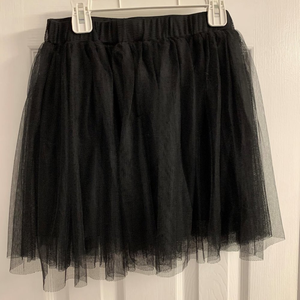 Black Tulle Skirt